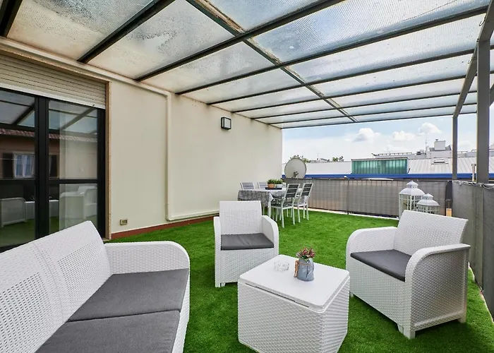公寓 Casa Terrazzo - Centro Citta E Unibg *